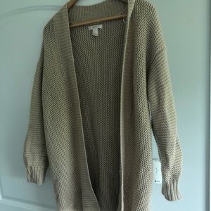 Tan Cardigan